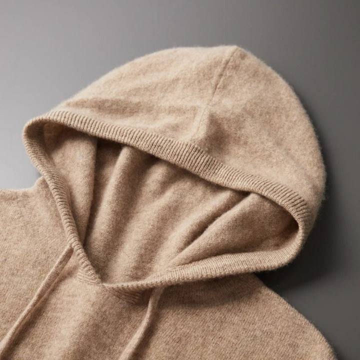Nero | Maglia con cappuccio da uomo