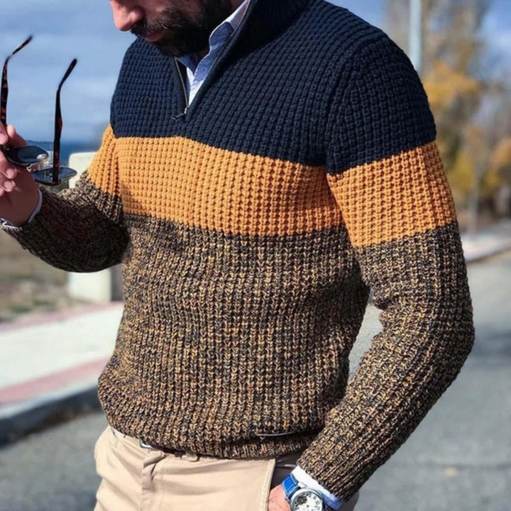 Nicola | Maglia di lusso con scollo a V da uomo